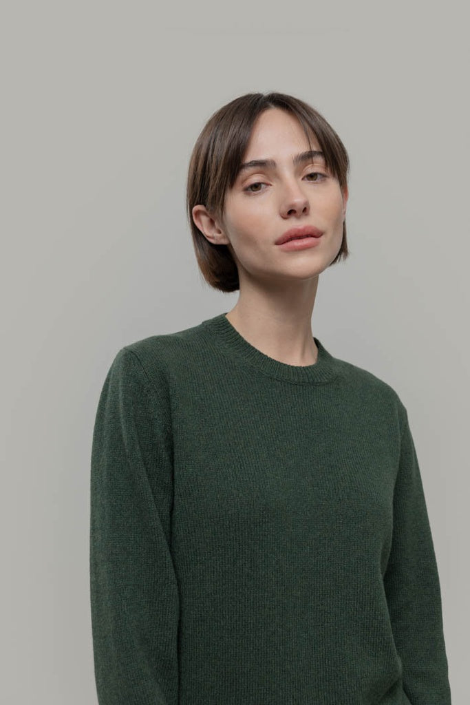 Kashmir neule, burgundi tai vihreä