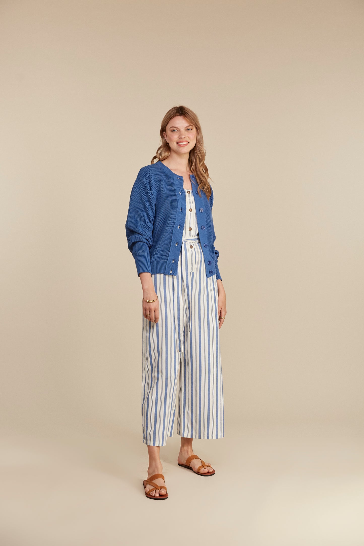 Bridget neuletakki, sininen L