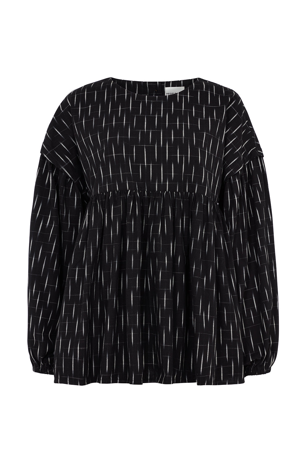 Irma Ikat paita, musta XS/S