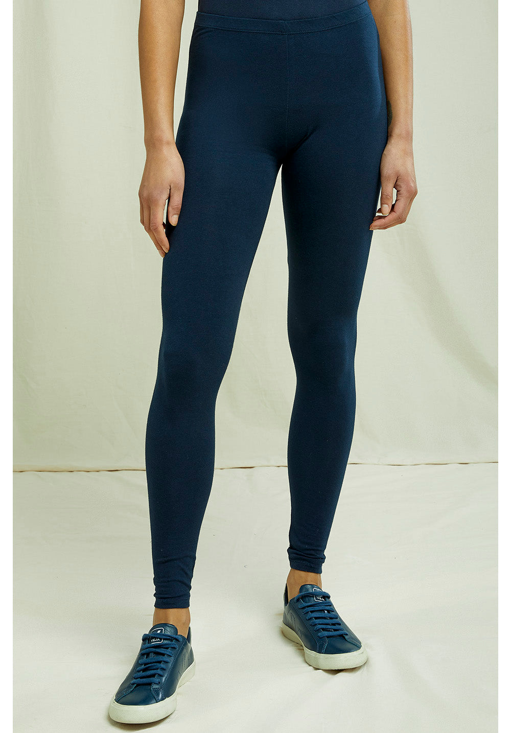 Luomuleggingsit navy, XS-M