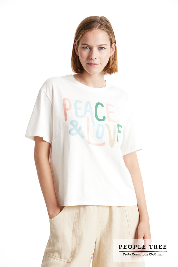 Peace & Love T-paita
