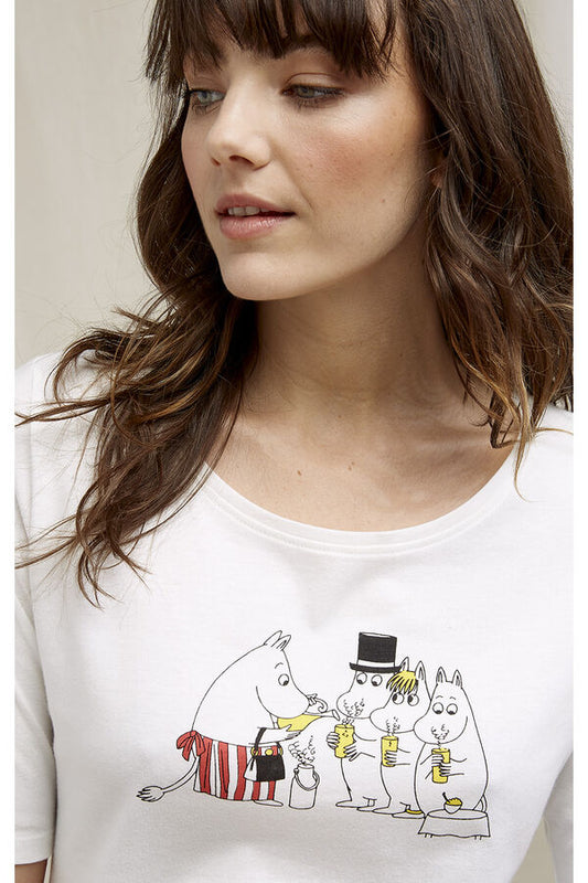 Muumi T-paita, valkoinen