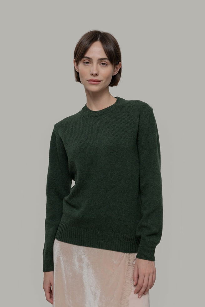 Kashmir neule, burgundi tai vihreä