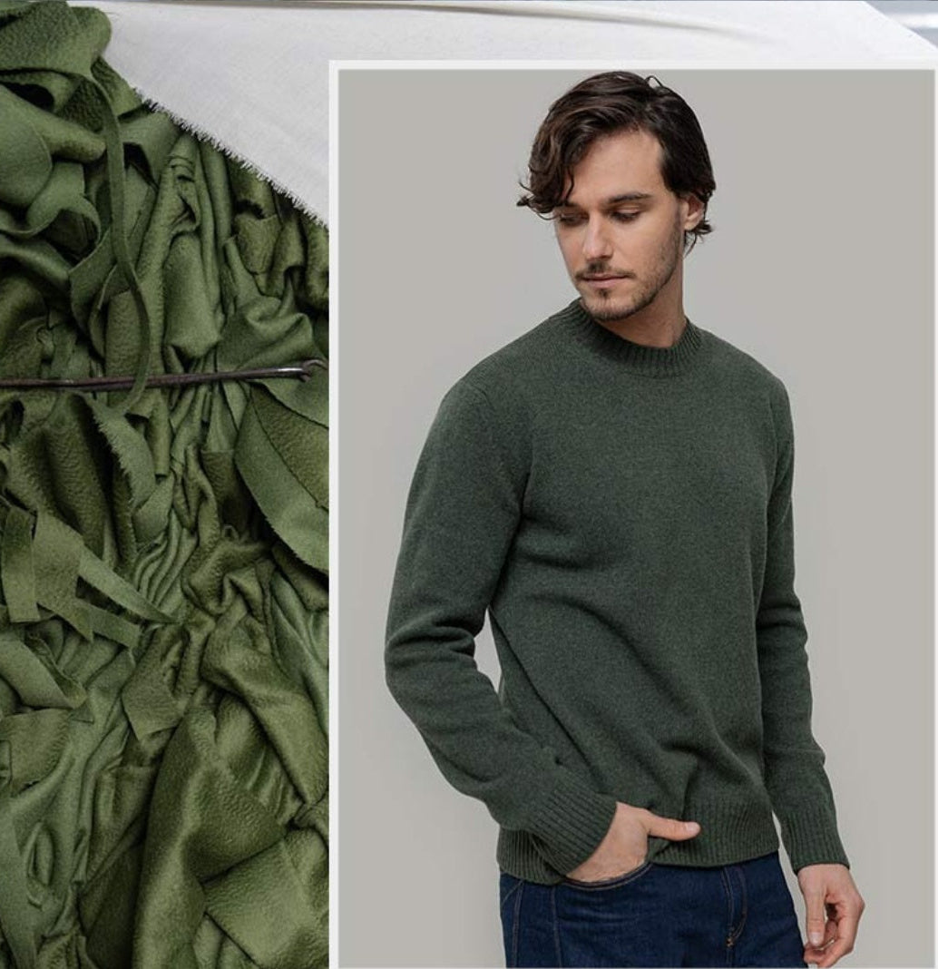 Kashmir neule, useita värejä