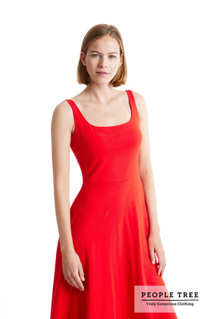 Tyra mekko, punainen