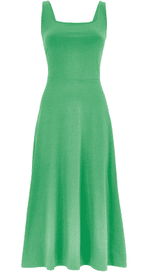 Tyra mekko, vihreä