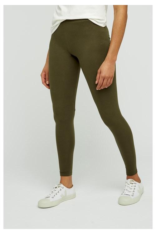 Luomuleggingsit khaki